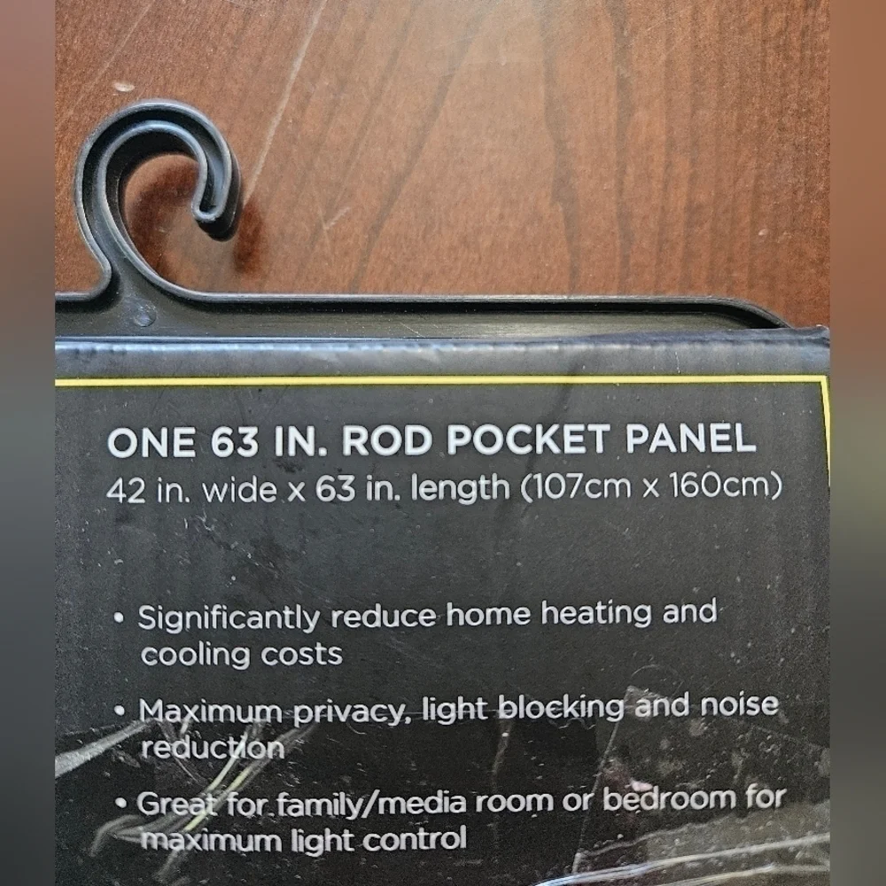 Eclipse blackout curtain